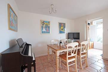 The dining-area.