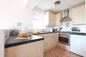 The kitchen-area.