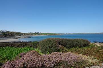The view from the front of Cowries.