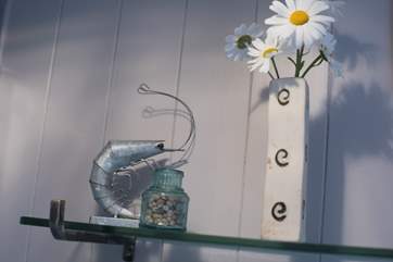 With some homely touches.