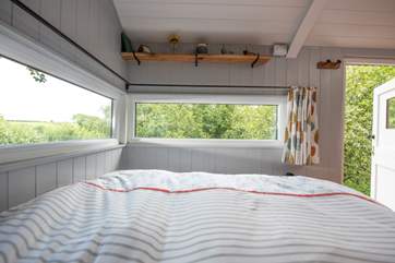 Just look at the view from the comfort of your bed.