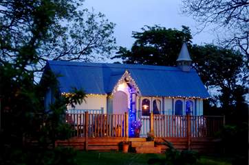 Night time at Freida and The Moon - magical.