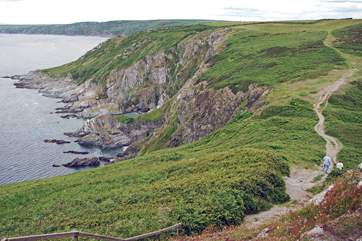 The coastal path.