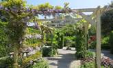 A pergola in the formal garden. - Thumbnail Image