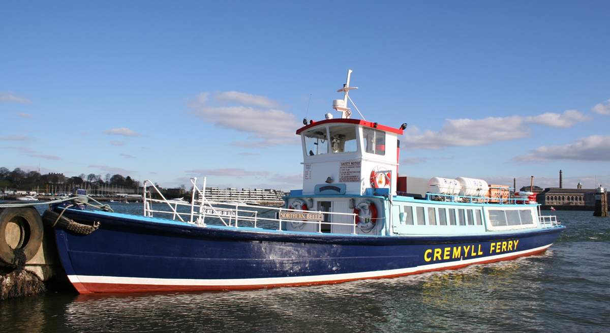 The Cremyll ferry.