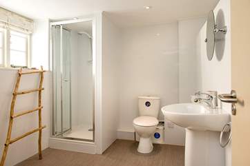 The stylish shower-room.
