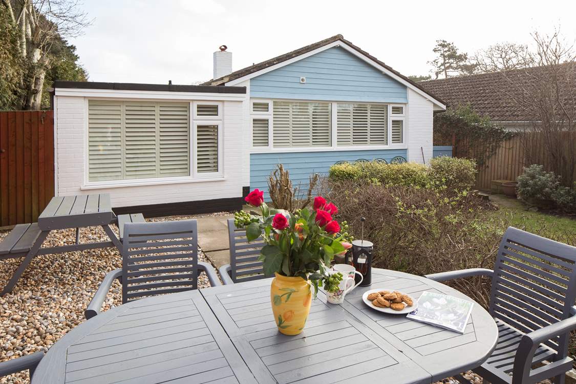 The back garden is fully enclosed by a gate at the side of the house, keeping your little ones and dogs safe.