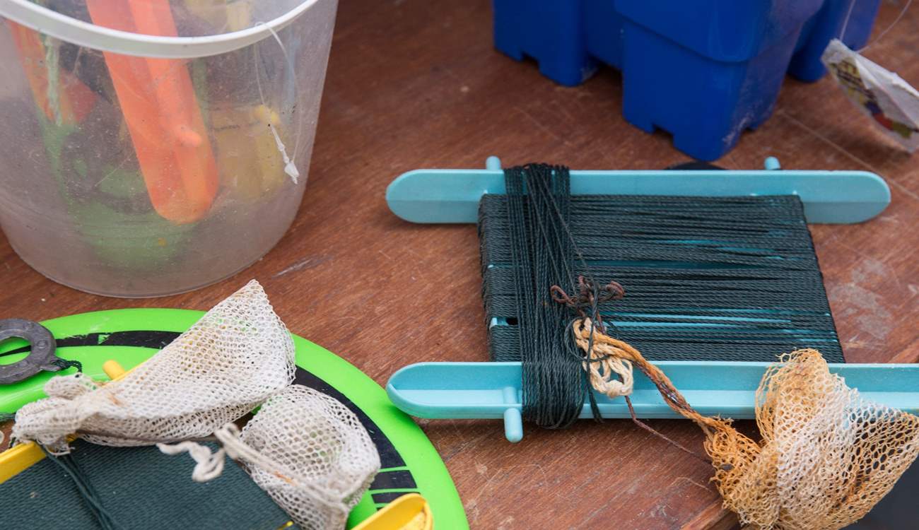 You will find lines for crabbing and lots of buckets and spades for you to use at Sandy Days.