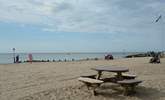 Avon beach is a ten minute walk from Sandy Days, plenty of space for building sandcastles. - Thumbnail Image