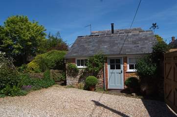 The Coach House has a safe off road parking space right next to it.