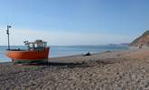 Nearby Branscombe's shingle beach. - Thumbnail Image