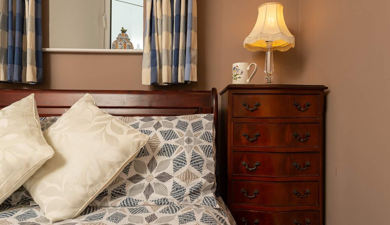 The cottage is beautifully furnished and feels very tranquil and elegant.