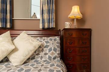 The cottage is beautifully furnished and feels very tranquil and elegant.