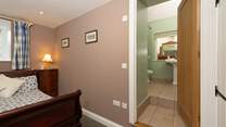 Please note the steps from this bedroom up into the en suite bathroom.