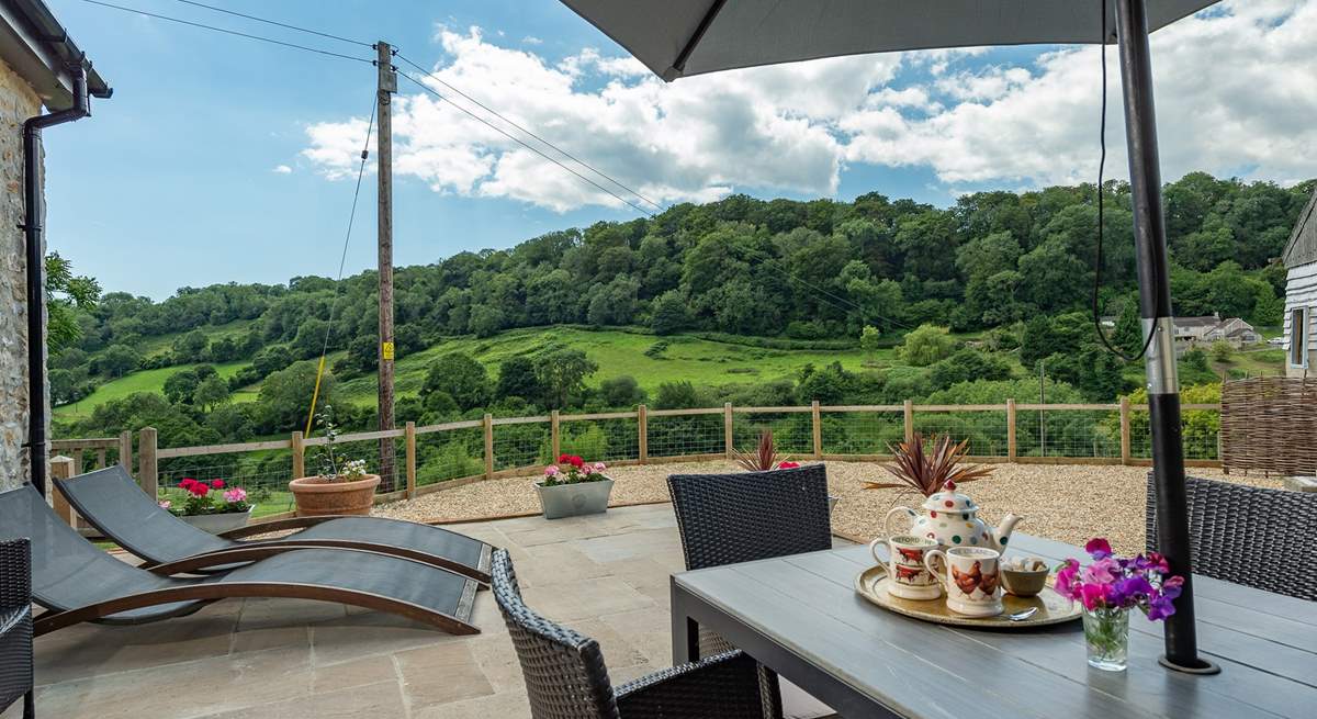 There is a stunning terrace for al fresco meals and simply relaxing in beautiful surroundings.