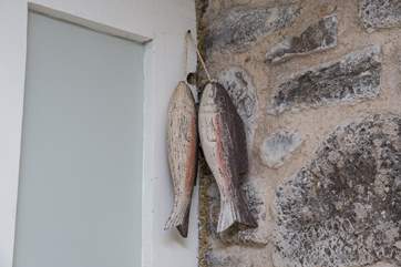 Quirky touches are found throughout the cottage.