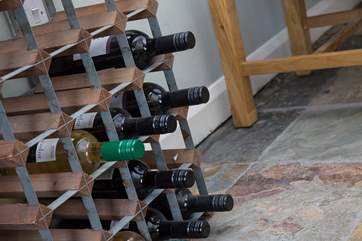 The owner, who lives next door when in the country, is a wine importer, so perhaps you may be able to sample some of his wares