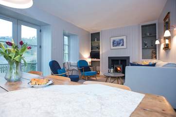 Lovely soft Farrow and Ball paints throughout the cottage.