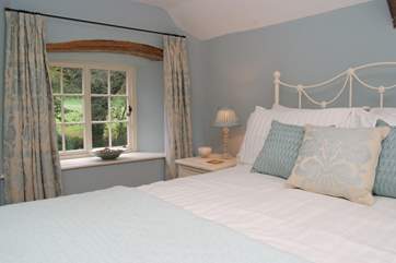 Both bedrooms are beautifully furnished.