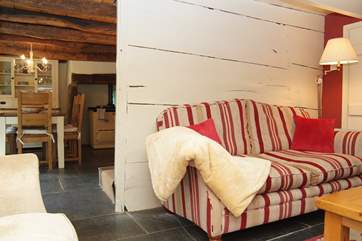 Why not snuggle up on the sofa with a good book?