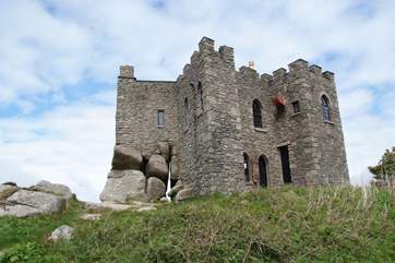 Parts of Carn Brea Castle date back to the 14th Century.