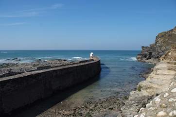 Portreath is worth a visit at any time of the year, in or out of the water.
