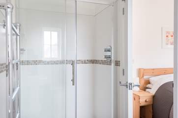 The en suite shower-room to the double bedroom.