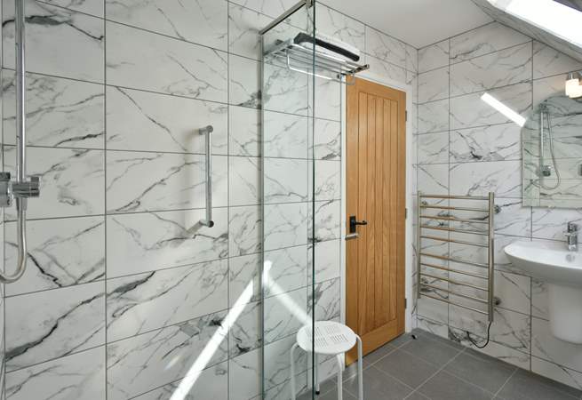 The three wet-rooms are beautifully designed and very stylish. Two are on the first floor along with the bedrooms.