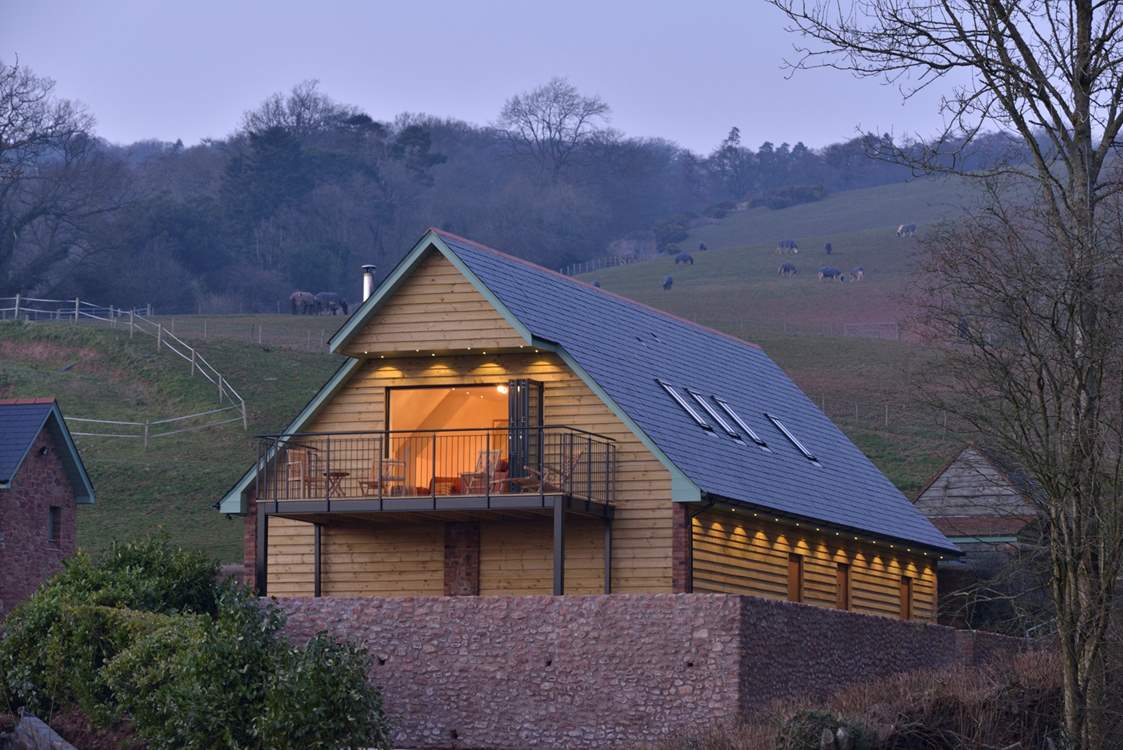 This beautiful lodge is a haven of luxury right on the edge of the Quantock Hills National Landscape.