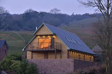 This beautiful lodge is a haven of luxury right on the edge of the Quantock Hills Area of Outstanding Natural Beauty.