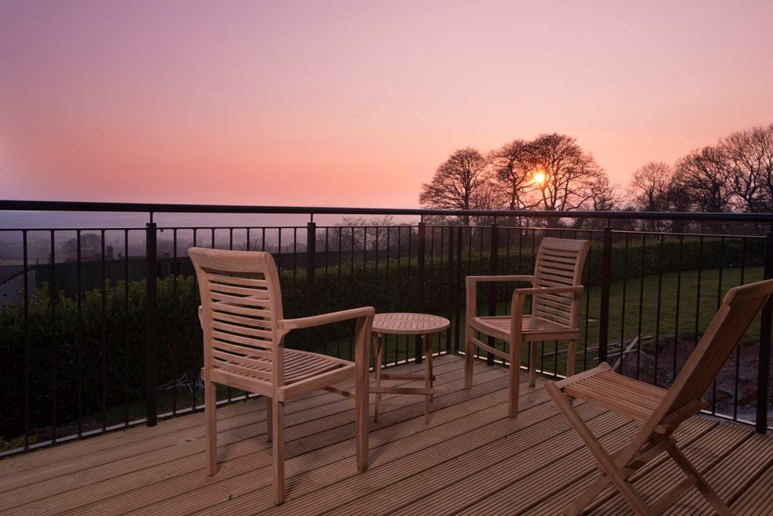What a setting for your evening drinks after a day out exploring.