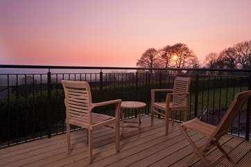 What a setting for your evening drinks after a day out exploring.