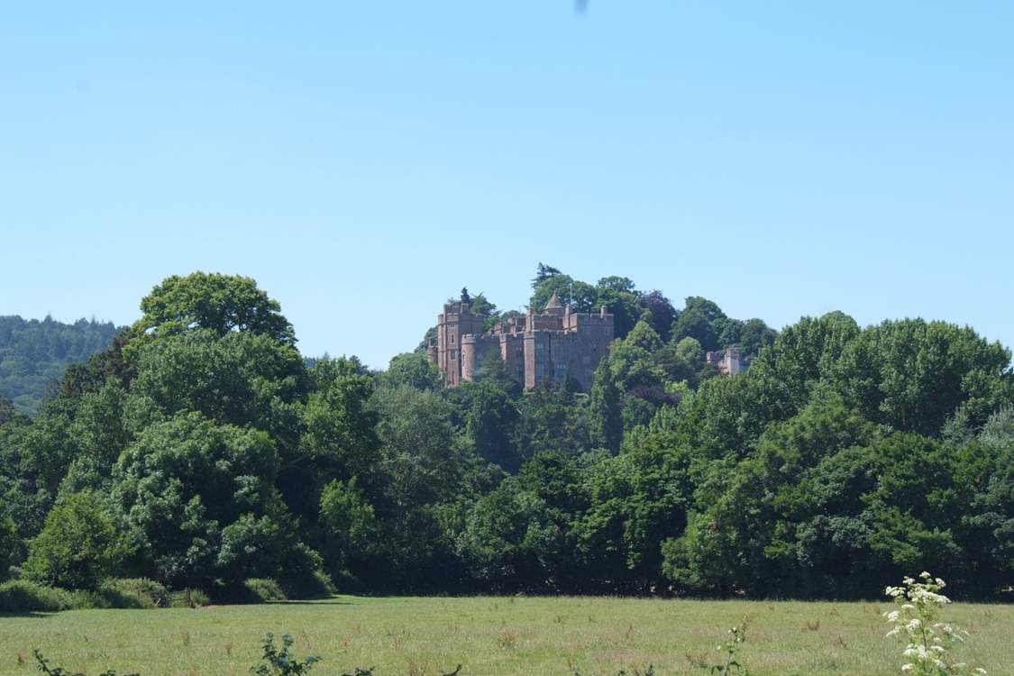 Dunster Castle towers above this unique medieval town, a stone's throw from the coast.