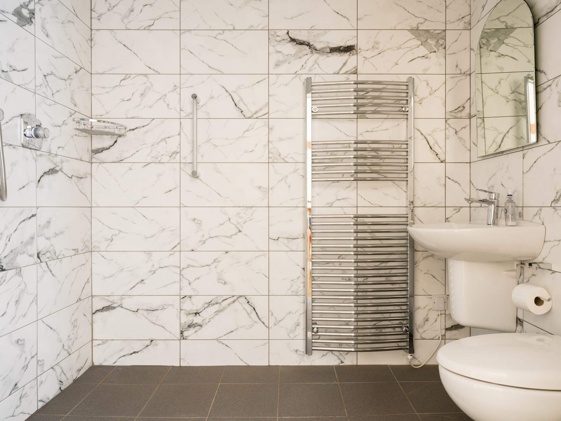 The third wet-room is on the ground floor.