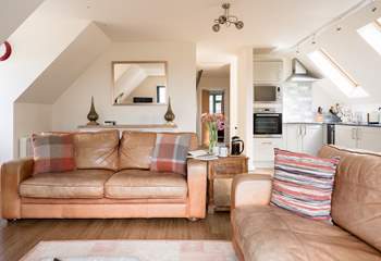 Lots of comfy seating and a sociable open-plan layout