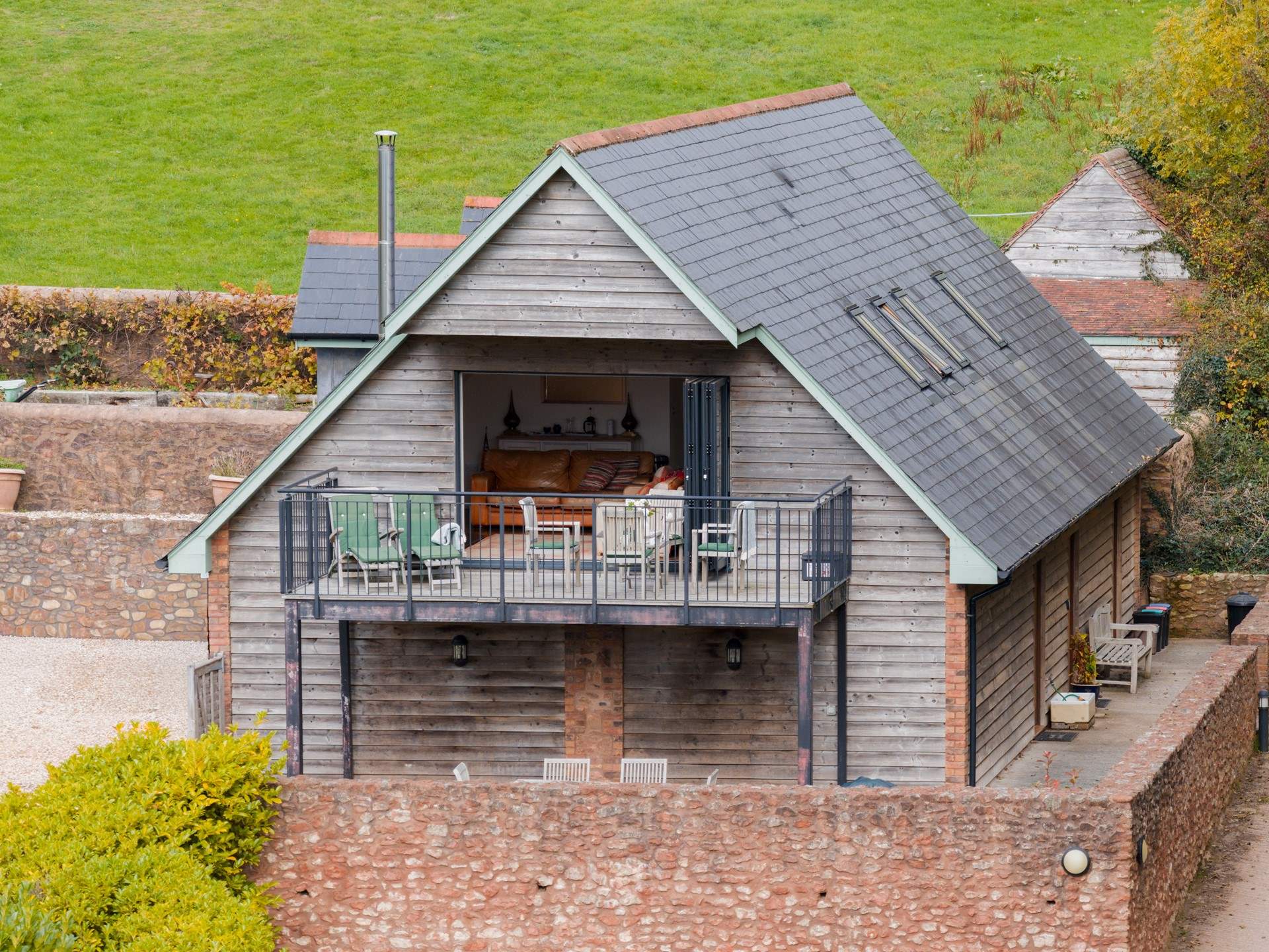 This beautiful lodge is a haven of luxury right on the edge of the Quantock Hills National Landscape.