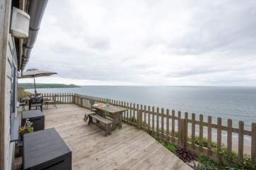 Wow! You will never tire of the view.