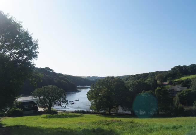 There are many creeks and beautiful scenery in and around the Helford River.