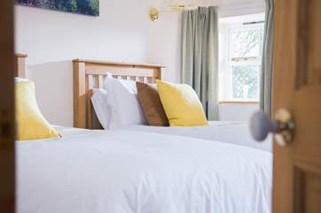 The comfy second bedroom.