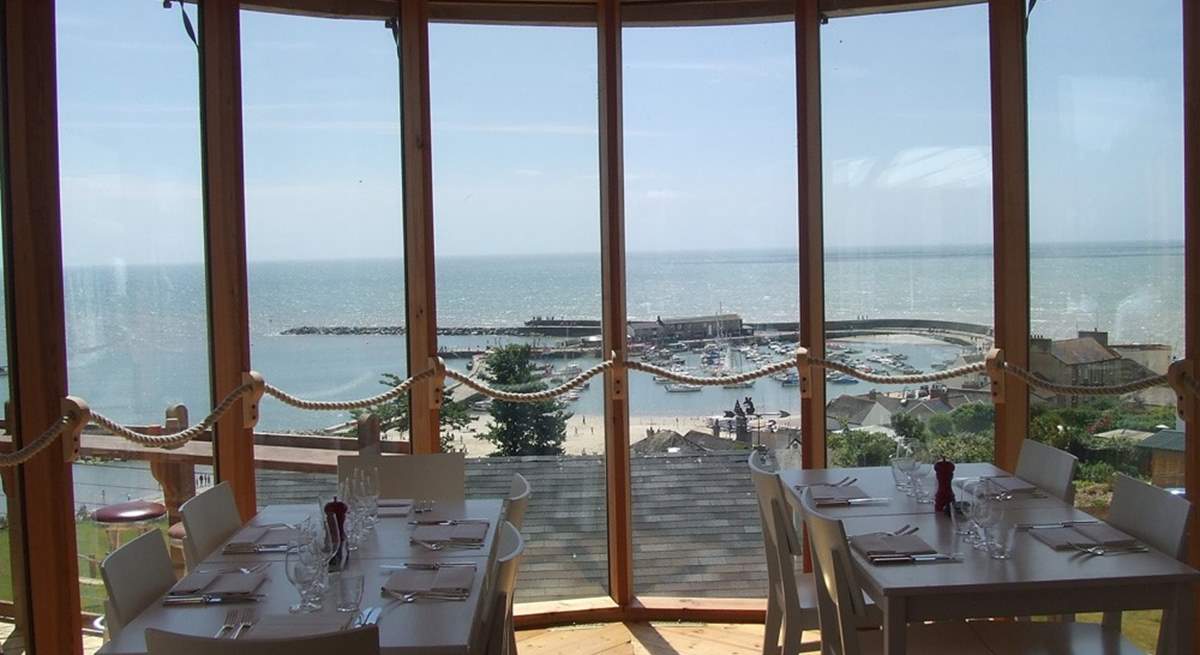 Hix Oyster and Fish House in Lyme Regis serves fabulous food with magnificent views. Hix offers a 10% discount to Classic Cottages guests for groups of 6 or less. Please show booking information.