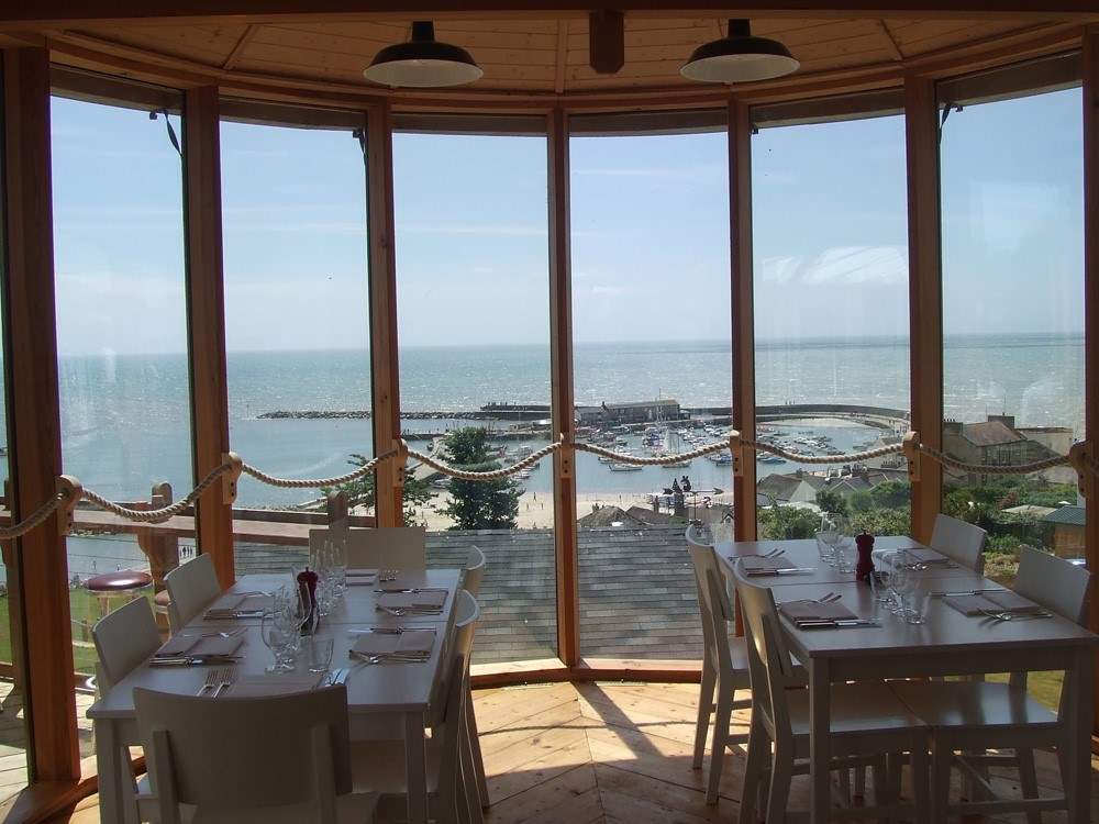 Hix Oyster and Fish House in Lyme Regis serves fabulous food with magnificent views. Hix offers a 10% discount to Classic Cottages guests for groups of 6 or less. Please show booking information.