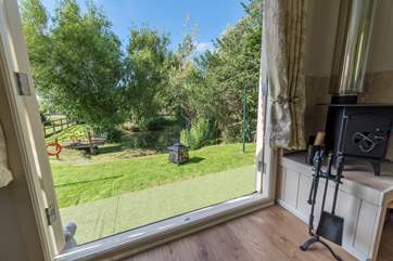 What a view from your double doors!