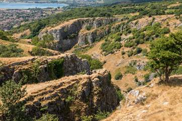 Cheddar Gorge boasts spectacular views.