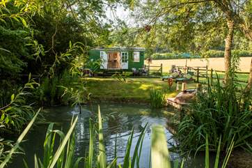 Nestled amongst the trees, is where you'll find this serene sanctuary.