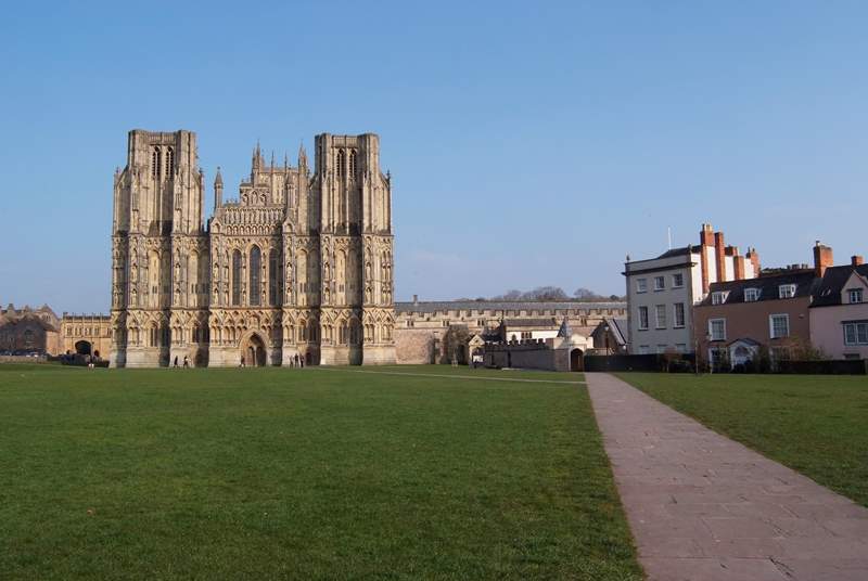 And not too far away is picture-perfect Wells, with its historic cathedral and an array of independents. 