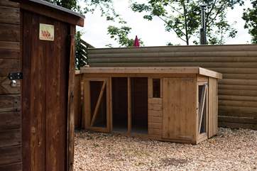 The owners have even provided a kennel for your four-legged friend to dry off if required.