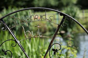 The farmstead even has a traditional farm pond - you will spot this on arrival.