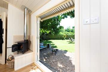 Set in an enclosed paddock there is plenty of space for your four-legged friend too.