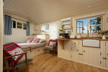 You will feel welcome the moment you arrive - there are so many lovely details here to make it a mini home-from-home.