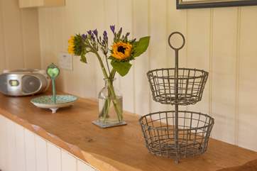 There are lots of lovely features throughout the hut.